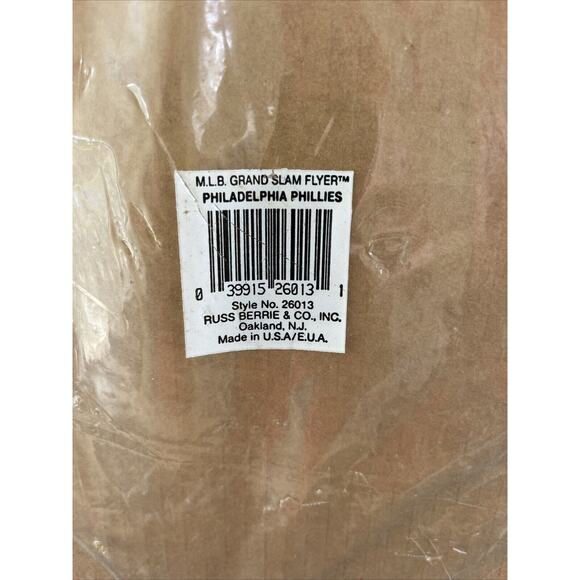 Vintage 1990's Phila., Phillies MLB Russ Berrie & Company Frisbee in Packaging - Picture 5 of 5